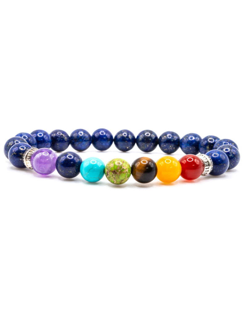 Lot De 7 Pierres De Palmier En Lapis-Lazuli Gravées - Cercle Magique, Archange - Pierres Naturelles