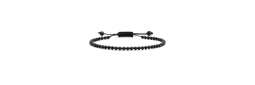 Bracelet Pierres Naturelles AJUSTABLE 4mm - Pierre volcanique - KIREI PARIS BIJOUX