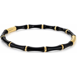 Bracelet Bambou Noir -...